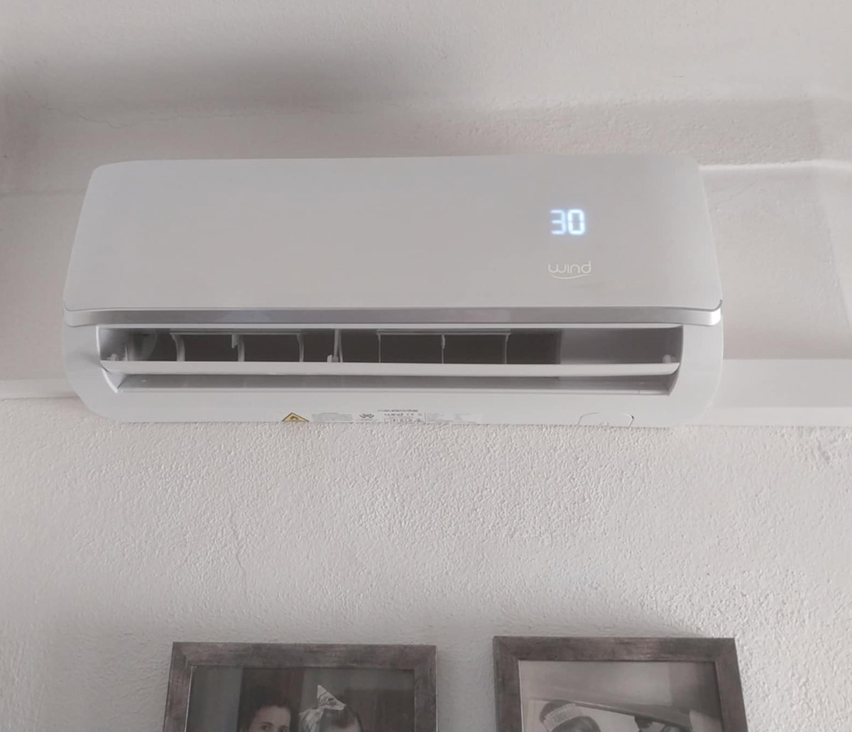 Ar condicionado split, modelo WIND TC435 12KBTU Wi-Fi