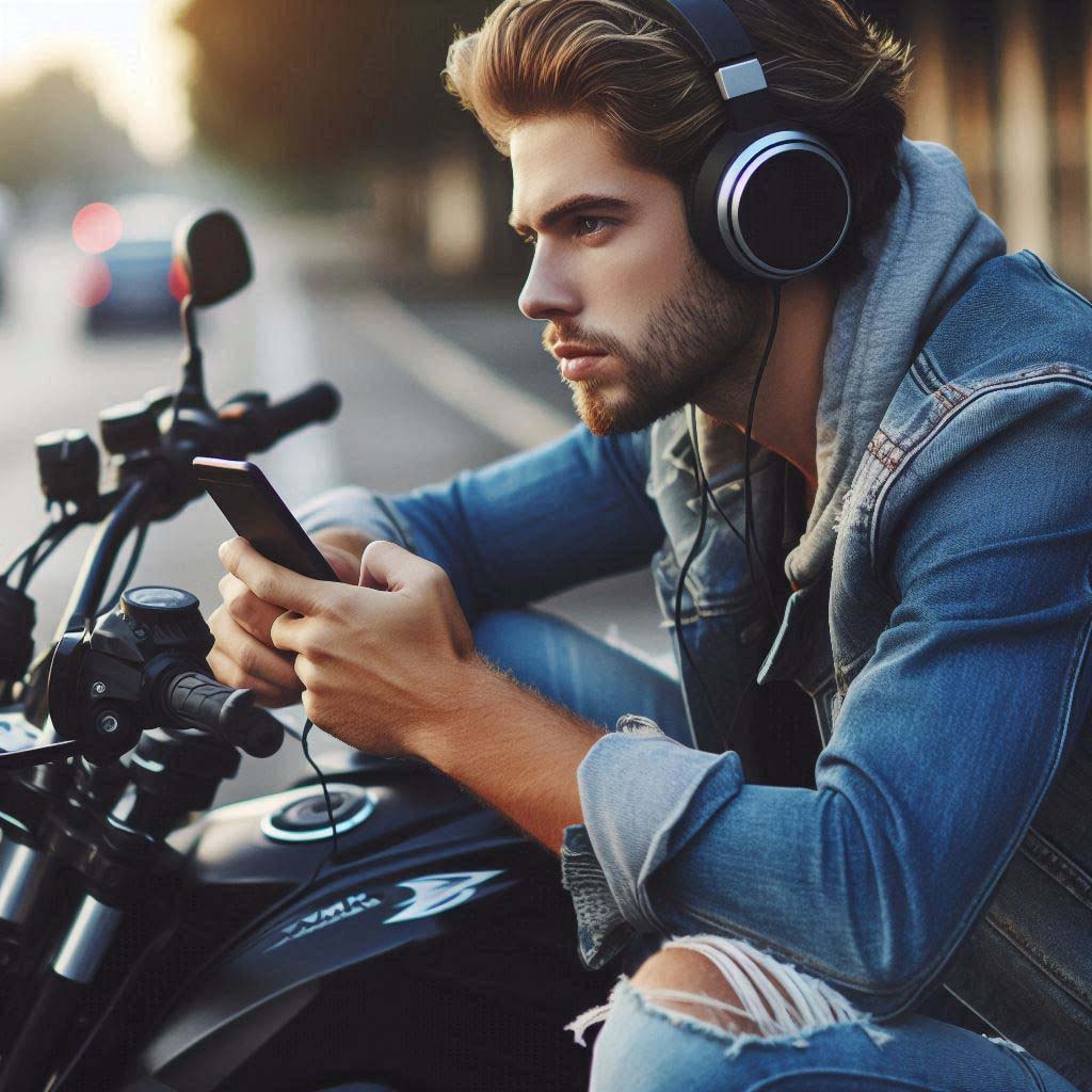 Navegação numa mota