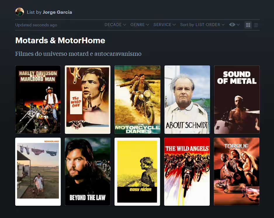 Filmes de motociclistas