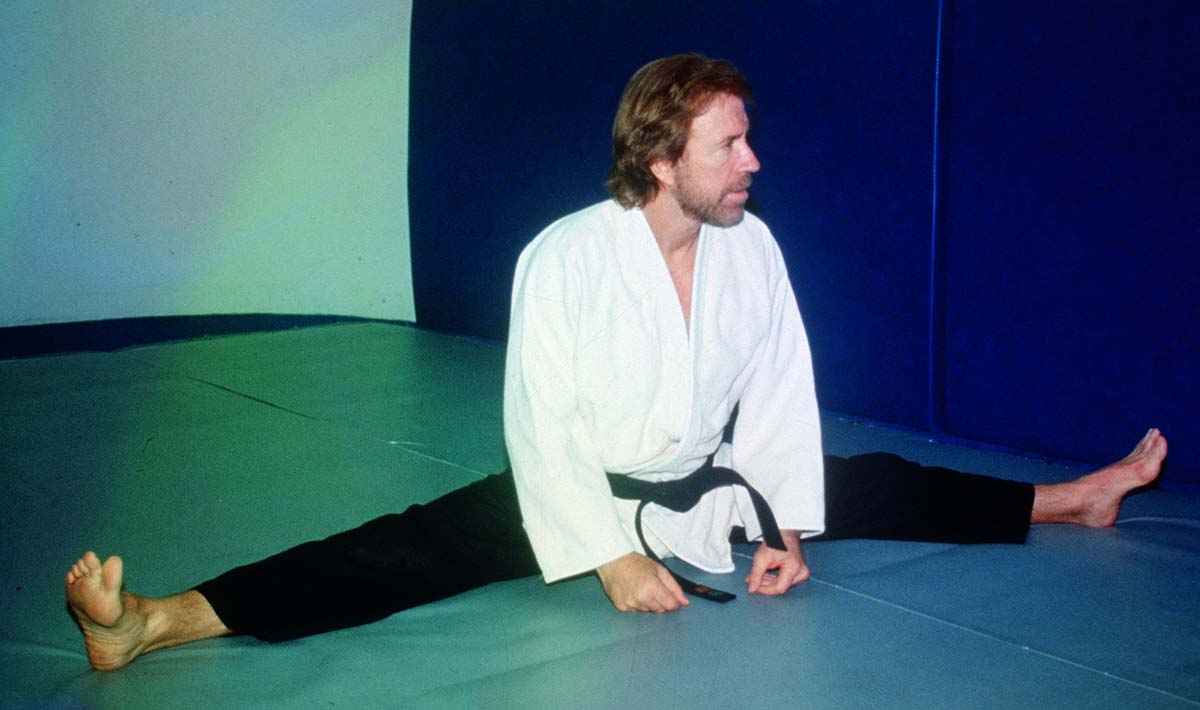 O karateca Chuck Norris