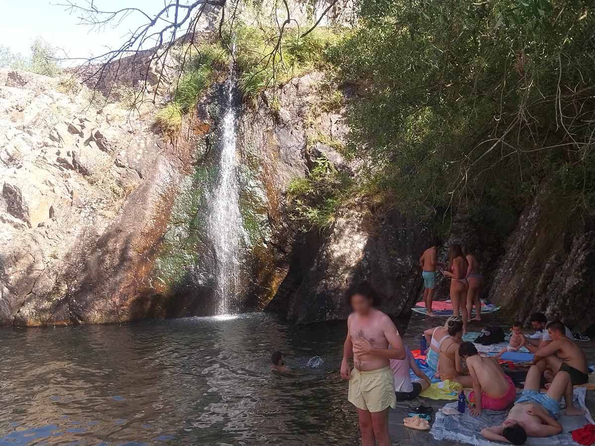 praia fluvial de Penha Garcia
