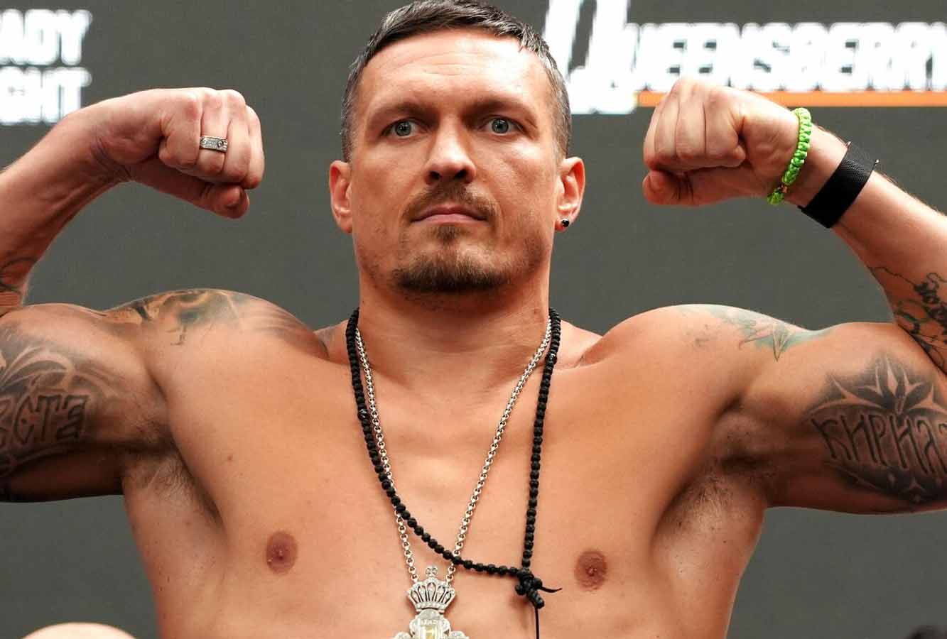 Oleksandr Usyk, o lutador Ucraniano.