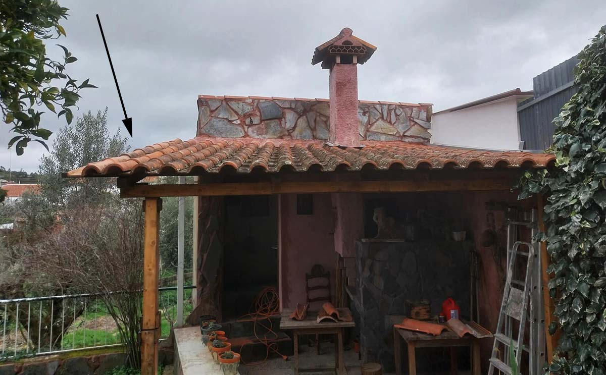 Fixar telhas para enfrentar tempestades