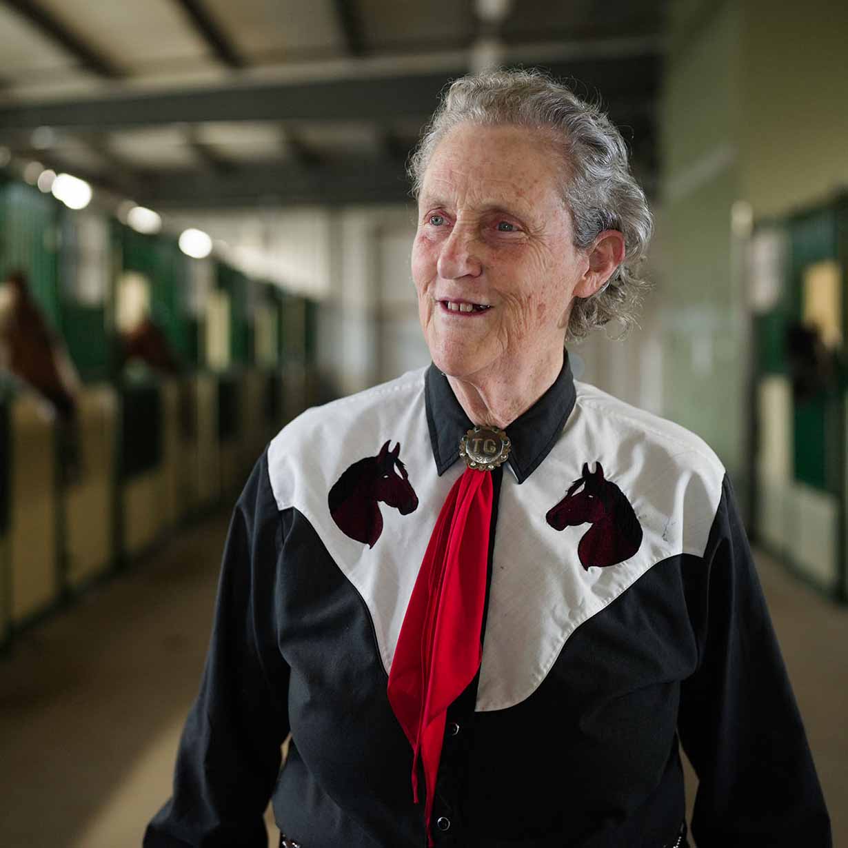 Temple Grandin, percebia os sentimentos nos animais