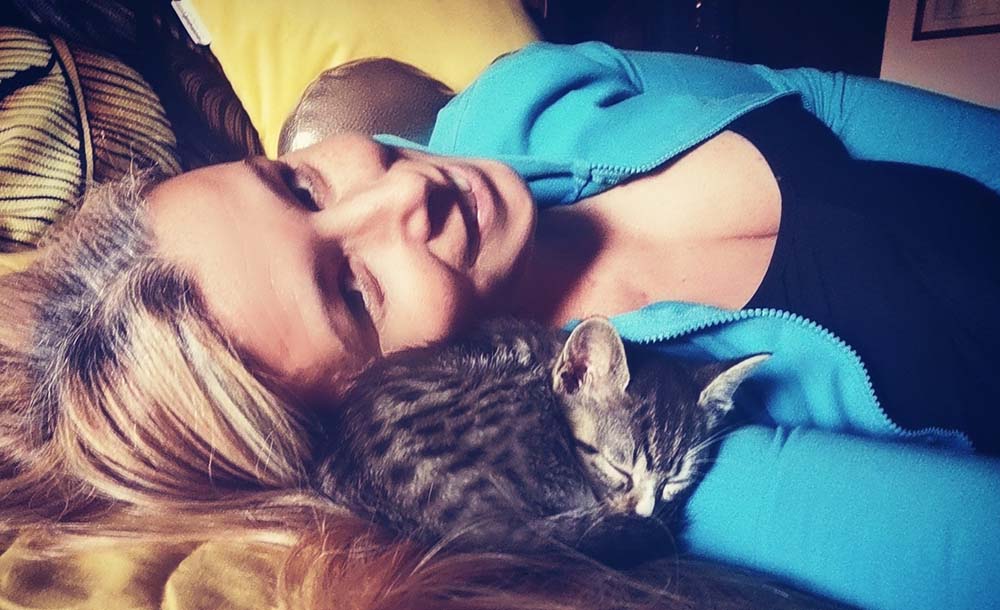 Matiz, gatinho macho da ninhada da Ria