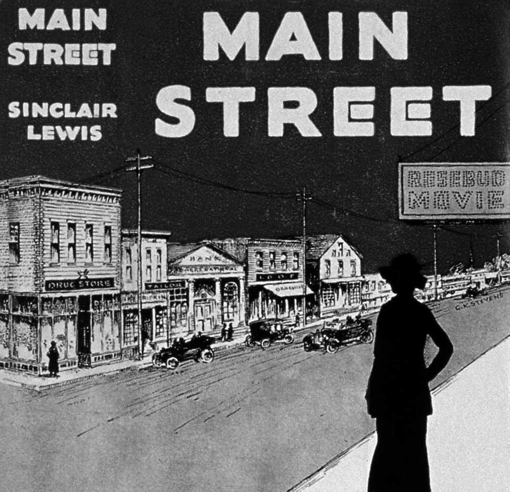 Romance Rua Principal de Sinclair Lewis