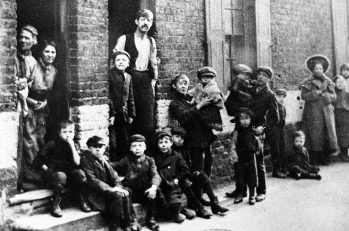 O bairro East End em Londres