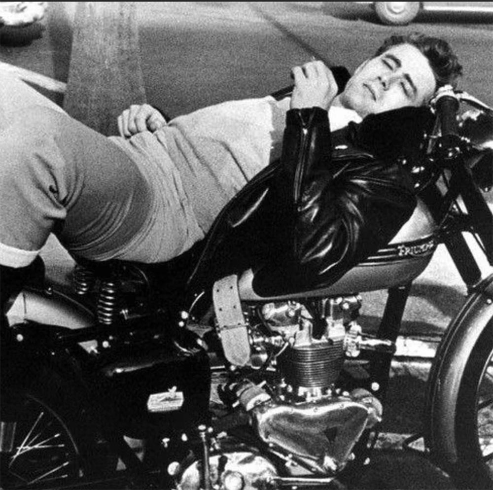 O motard James Dean