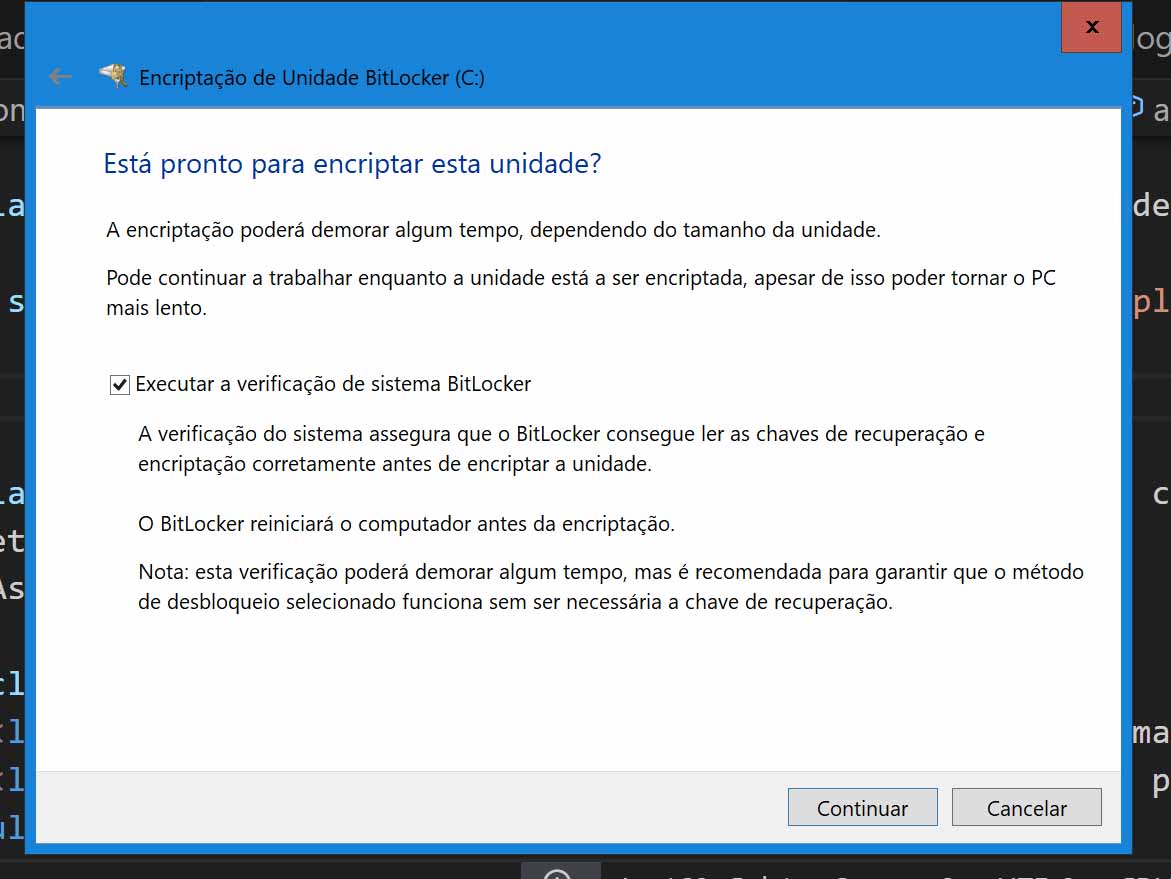 activar BitLocker