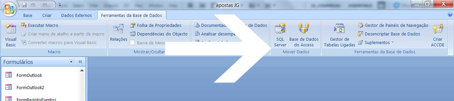 Exportar para SQL Server