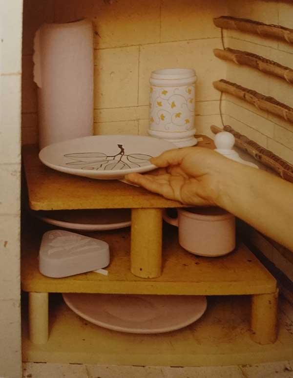 Pieces must be as dry as possible for the kiln